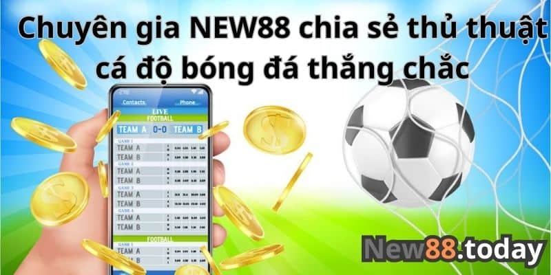 Chuyên gia NEW88 chia sẻ thủ thuật cá độ bóng đá thắng chắc